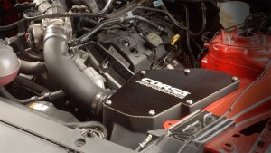 Ford Mustang Performance Air Intake - CORSA Performance - Closed Box with MaxFlow 5 Oiled Filter - `15-`17